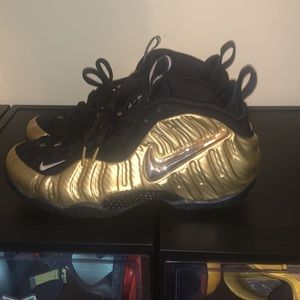 Metallic Gold Foamposite Pro